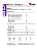 Waveguide Specifications