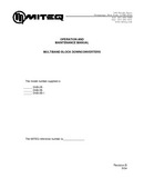 Miteq Block Up and Down Converters  