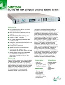 Radyne Satellite Modems and B/U Switches