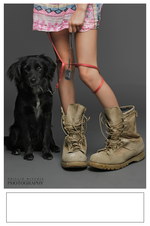 Puppy and Girl poster