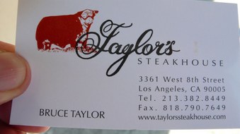 TAYLOR'S LA