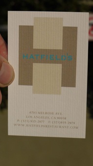 HATFIELD'S
