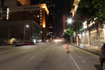 Hope Street b/t 8th and Olympic