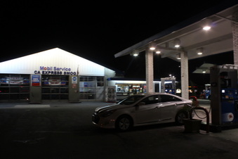 Mobil Station Anaheim Long Beach