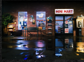 Giggster Mini Mart Set Downtown LA