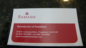 Ramada Inn, Pasadena