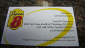 Super 8, Pasadena