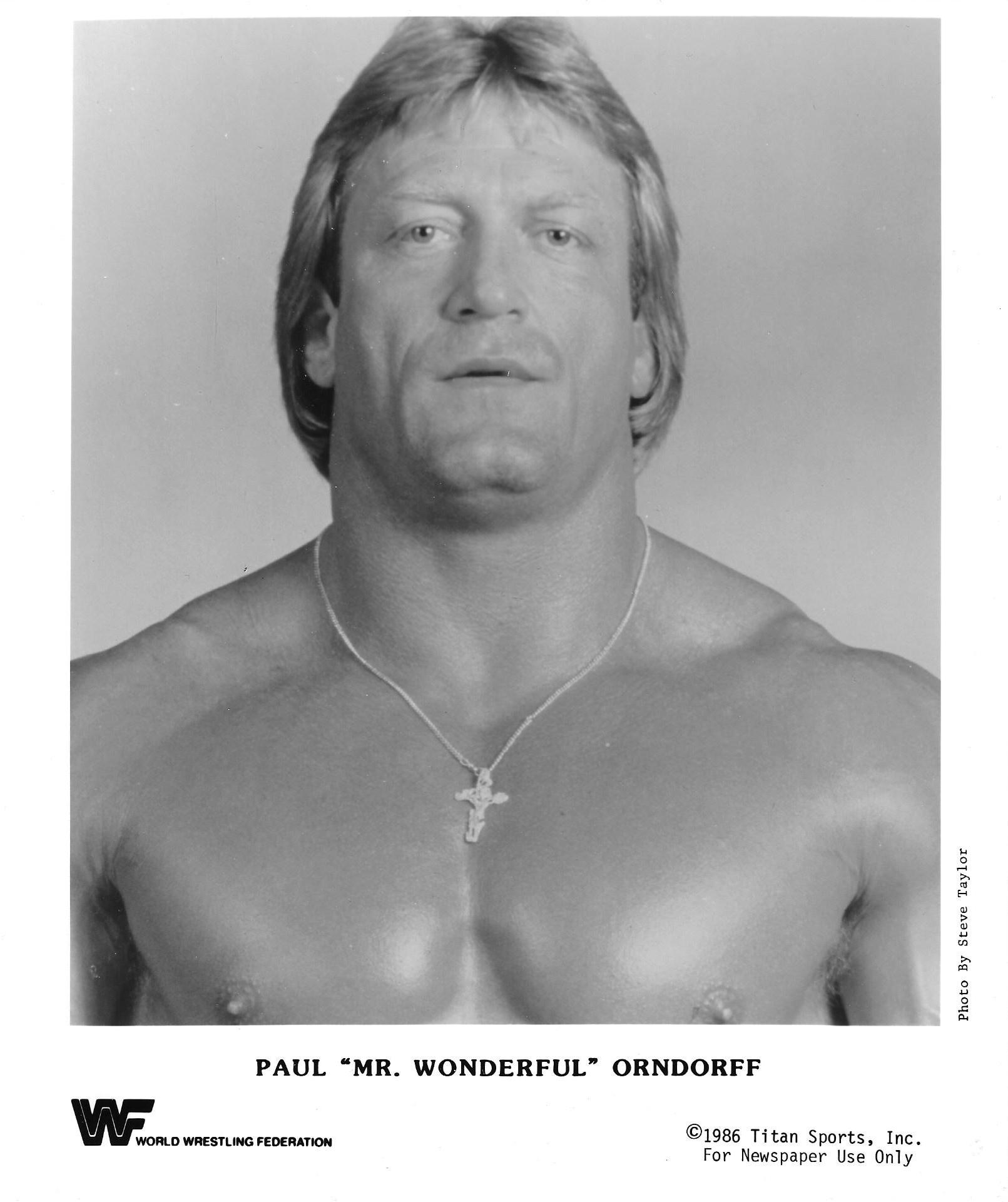 Photo 129 Of 214 Wwf Un Numbered 8x10 Promo Photos