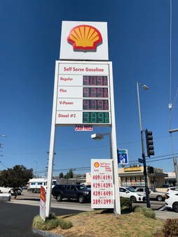 Shell Station - Nordhoff St & DeSoto Ave