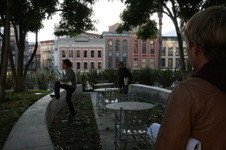 News Cafe Patio Garden