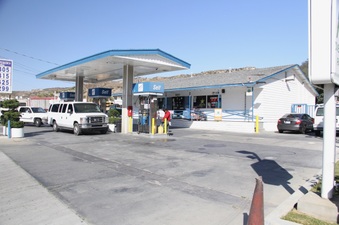 Ext. Gas Station - Flashback
