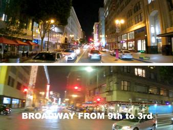 Broadway From 9th to 3rd