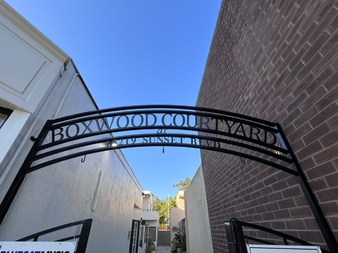 Boxwood Courtyard