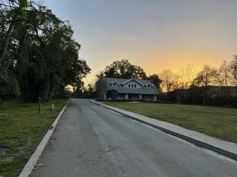 Female Passenger's Country Home