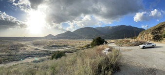 Outside the Mountain Ave Gate of the Dam