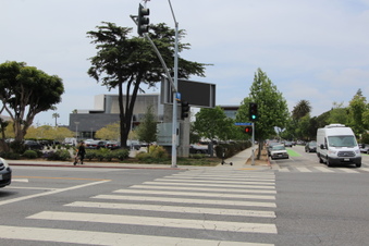 The Broad Stage Marquee
