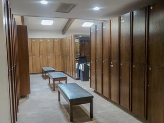 Gym Locker Room