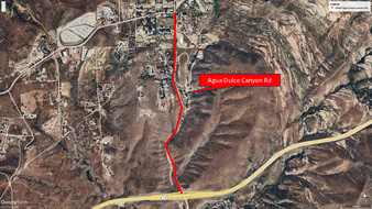 Agua Dulce Canyon Rd