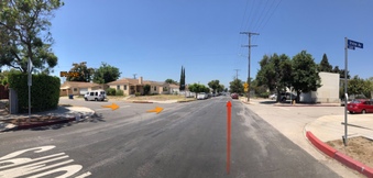 Irvine Ave. and Kittridge St.