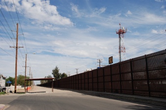 1st St Border fence