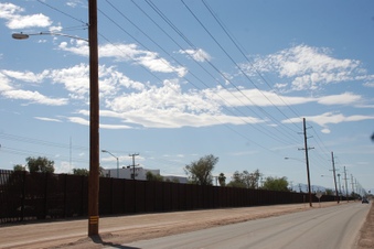 2nd Street border fence