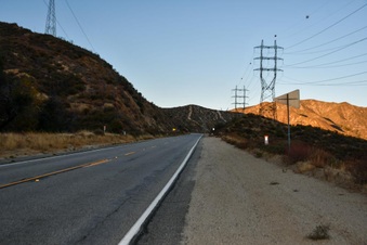 San Francisquito Canyon Road