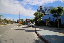 E/B Little Santa Monica & Glendon Ave