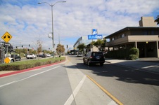 E/B Little Santa Monica & Overland Ave