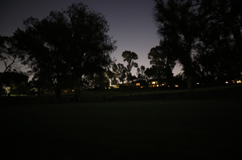 Ext. Golf Course - Night