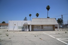 Ext Vacant Parking Lot Night