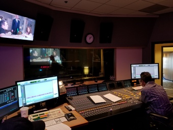 The Marge Simpson ADR stage