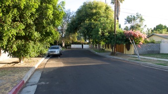 Blythe St and Mary Ellen Ave