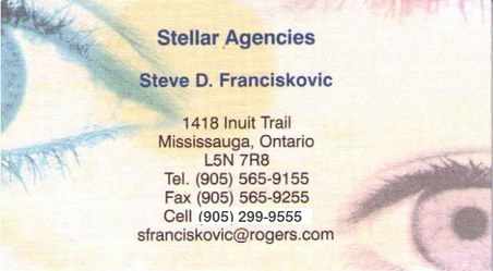 Business Card and Blank Order Forms