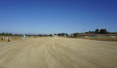 Dirt Parking Lot Near Agriculture Center