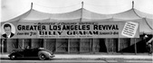 Billy Graham Revival Tents