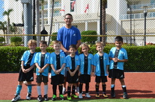 Fall 2017 U6 Blue Soccer, Coach Albitez 