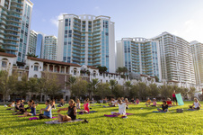 Yoga at Gateway Park September 26, 2018