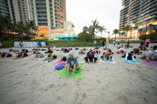 Super Moon Yoga on the Beach