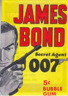 1964-69 Somportex James Bond card sets+