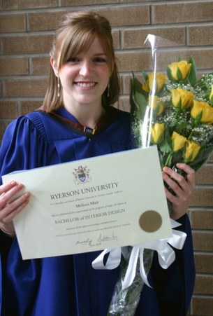 Melissa's 2009 Ryerson Convocation