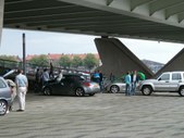 Rotterdam harbor boat tour.