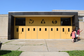 Cardinal Spellman - Ext and Courtyard