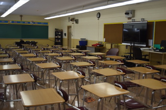 St. John's Prep - Classrooms and Hallway