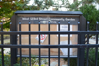 WEST 123RD STREET GARDEN