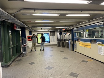 Columbus circle MTA STATION (GLOBE)