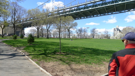EXT. ASTORIA PARK (CENTRAL PARK)