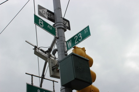 Ext. Subway 8th Ave & 23rd St