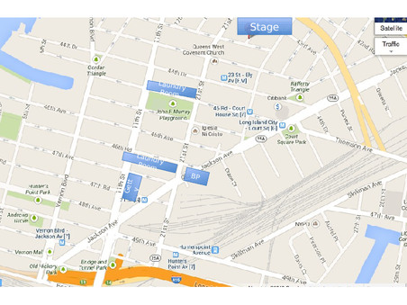 Map of Stage Area