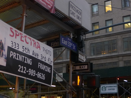 33rd St btw 5th Ave & Park Ave