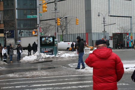 Columbus Circle Subway Entrances